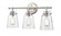 Amberose 3-Light Vanity Brushed Nickel (670|4413-BN)