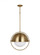 Bacall transitional 1-light indoor dimmable extra large ceiling hanging pendant in burnished brass g (7725|TP1111BBS)