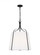 Leander transitional 3-light indoor dimmable medium hanging shade pendant in smith steel grey finish (7725|AP1253SMS)