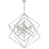 Cubist Large Chandelier (279|KW 5022PN-CG)