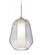 Besa Link Pendant, Clear/Opal, Satin Nickel Finish, 1x9W LED (127|1JC-LINKCL-LED-SN)