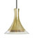 Besa, Rio Stem Pendant, Gold Foil/Clear, Black Finish, 1x60W Medium Base (127|1TT-RIOGF-BK)