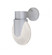 Besa, Prada Outdoor Sconce, Silver/Bubble, Silver Finish, 1x60W Medium Base (127|PRADASL-WALL-SL)