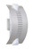 Besa Bando Sconce, Opal/Silver, 2x5W LED (127|BANDOSL-LED)