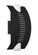Besa Bando Sconce, Opal/Black, 2x5W LED (127|BANDOBK-LED)