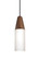 Besa, Nini Cord Pendant, Medium/Opal, Black Finish, 1x40W Medium Base (127|1JC-NINIMD-BK)