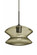 Besa, Zen Cord Pendant For Multiport Canopy, Latte Bubble, Bronze Finish, 1x60W Mediu (127|J-ZENLT-BR)
