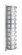 Besa Outdoor Scala 28 Silver White Acrylic 3x8W LED (127|SCALA28-WA-LED-SL)