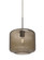 Besa Niles 10 Pendant For Multiport Canopy, Smoke Bubble, Bronze Finish, 1x60W Medium (127|J-NILES10SM-BR)