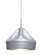 Besa Lotus Pendant For Multiport Canopy, Satin Nickel Finish, 1x9W LED (127|J-LOTUS-LED-SN)