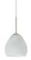 Besa Bolla Pendant For Multiport Canopy Satin Nickel Cocoon 1x40W G9 (127|B-412260-HAL-SN)