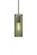 Besa, Juni 10 Stem Pendant, Moss Bubble, Satin Nickel, 1x4W LED Filament (127|1TT-JUNI10MS-EDIL-SN)