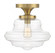 1-Light Ceiling Light in Natural Brass (8483|M60069NB)