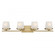 Klein 4-Light Bathroom Vanity Light in Warm Brass (641|L8-5250-4-322)