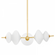 3 LIGHT CHANDELIER (57|7403-AGB)