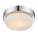 Wry Lighting Morgon 1-light Flush Mount in Chrome (36|1270-09 CH)