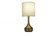 1 Light Metal Base Table Lamp in Satin Brass (20|86259)