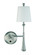 Palmer 1 Light Swing Arm Wall Sconce in Brushed Polished Nickel (20|57461SA-BNK)