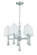 Palmer 5 Light Mini Chandelier in Brushed Polished Nickel (20|57425-BNK)