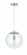 Gaze 1 Light 12'' Pendant in Chrome (20|56892-CH)