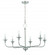 Jolenne 6 Light Chandelier in Brushed Polished Nickel (20|57026-BNK)