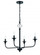 Jolenne 4 Light Chandelier in Flat Black (20|57024-FB)