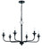 Jolenne 6 Light Chandelier in Flat Black (20|57026-FB)