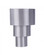Midtown 1 Light Medium Outdoor 3 Tiered LED Wall Mount in Satin Aluminum (20|ZA5112-SA-LED)