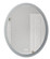 30” x 24” x 1.8” Oval Back Lit LED Mirror, Defogger & Dimmer, 3000K/4000K/5000K (20|MIR101-W)