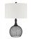 1 Light Metal Mesh Base Table in Matte Black (20|86263)