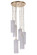 Myos 6 Light Pendant in Sunset Gold (20|57996-SNG)