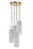 Myos 4 Light Pendant in Sunset Gold (20|57994-SNG)