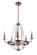 Graclyn 5 Light Chandelier in Satin Brass (20|57725-SB)