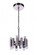 Simple Lux 12 Light LED Convertible Semi Flush in Brushed Polished Nickel (20|57552-BNK-LED)
