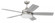Drew 54'' 5-Blade Ceiling Fan in Brushed Polished Nickel w/ Brushed Nickel/Greywood Blades (20|DRW54BNK5)