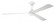 Sterling 60'' 3-Blade Indoor/Outdoor (Wet) Ceiling Fan in White w/ White Blades (20|STL60W3)