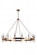 Larrson 16 Light Chandelier in Satin Brass (20|54316-SB)