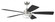 Chandler 52'' 5-Blade Ceiling Fan in Polished Nickel w/ Flat Black/Greywood Blades; Integrated Li (20|CHS52PLN5)