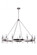 Larrson 16 Light Chandelier in Brushed Polished Nickel (20|54316-BNK)