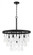 Vesi 5 Light Pendant in Flat Black (20|P981FB5)