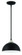 Kahn 1 Light Outdoor Pendant in Midnight/Satin Aluminum (20|ZA4911-MNSA)