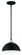 Kahn 1 Light Outdoor Pendant in Midnight/Satin Aluminum (20|ZA4911-MNSA)