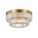 Stella Double Tier LED Flushmount Brushed Brass (12|AC6725BB)