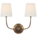 Vendome Double Sconce (279|TOB 2008HAB-L)