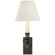 French Single Library Sconce (279|S 2210BZ-L2)