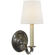 Channing Single Sconce (279|TOB 2120BZ-L)