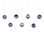 Palatino 7-Light Linear Multi-Drop Pendant (92|9000-1068)