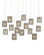 Regatta 15-Light Linear Multi-Drop Pendant (92|9000-1051)