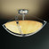 18'' LED Semi-Flush Bowl w/ Crossbar (254|PNA-9711-35-BANL-NCKL-LED3-3000)