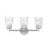 Ashli 3-Light Vanity Brushed Nickel (670|9233-BN)